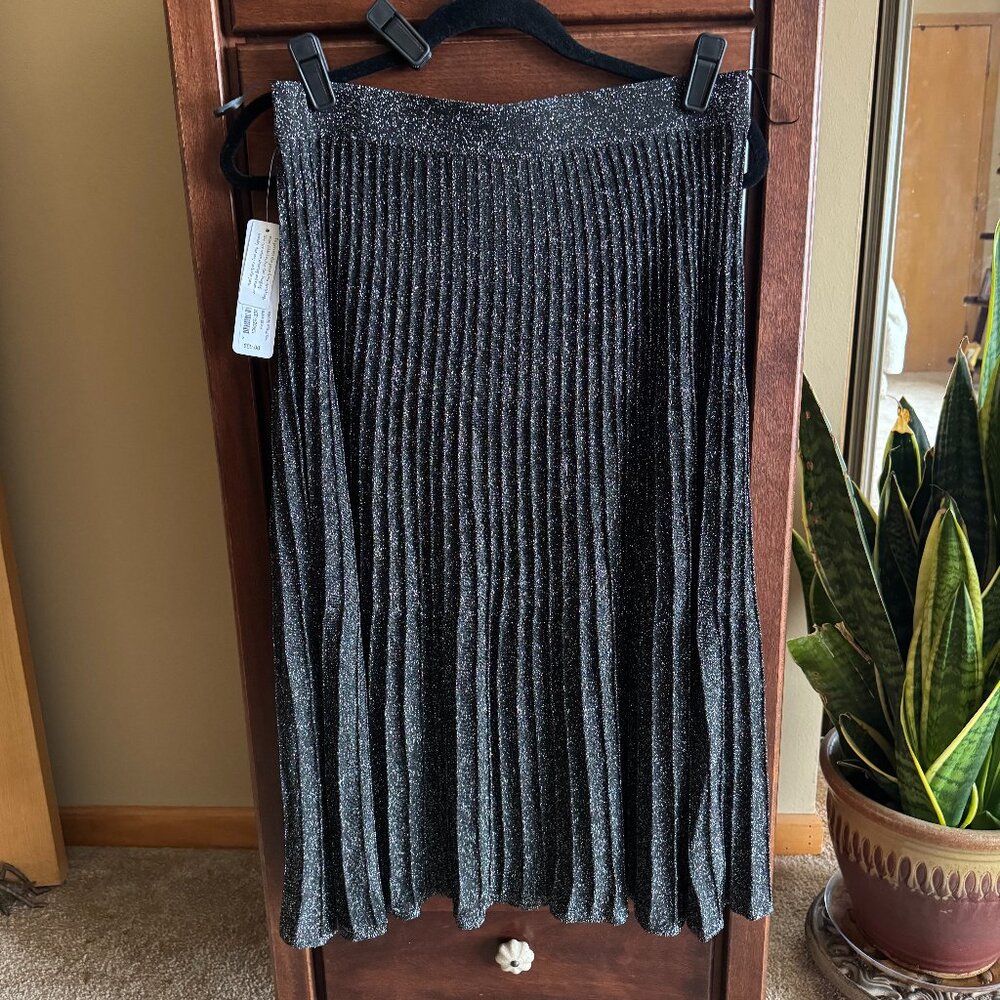 Nisha Knit Pleated Skirt
